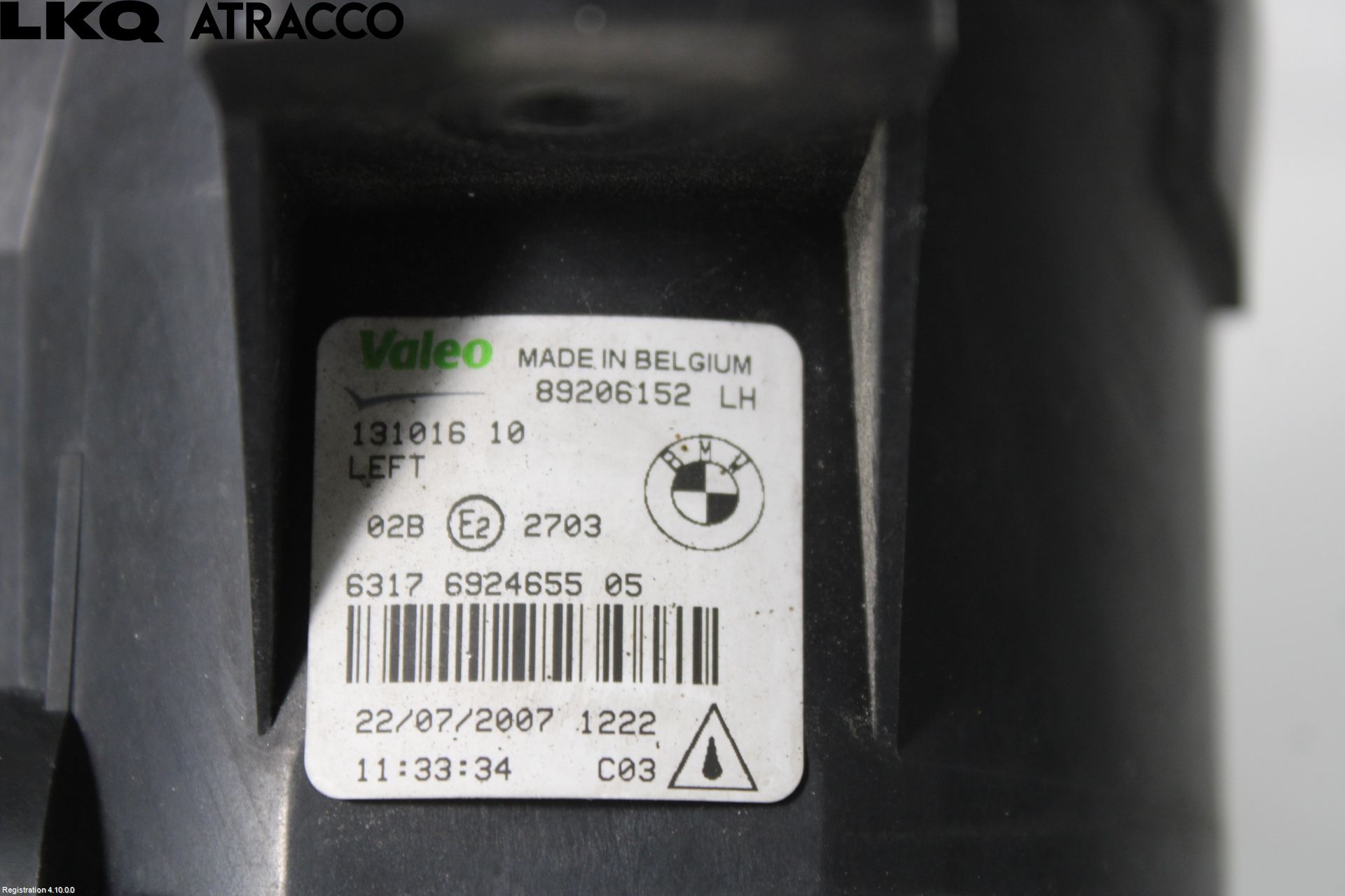 BMW X5 E70 07-13 Frontlykt-Kurve-Tåkelys