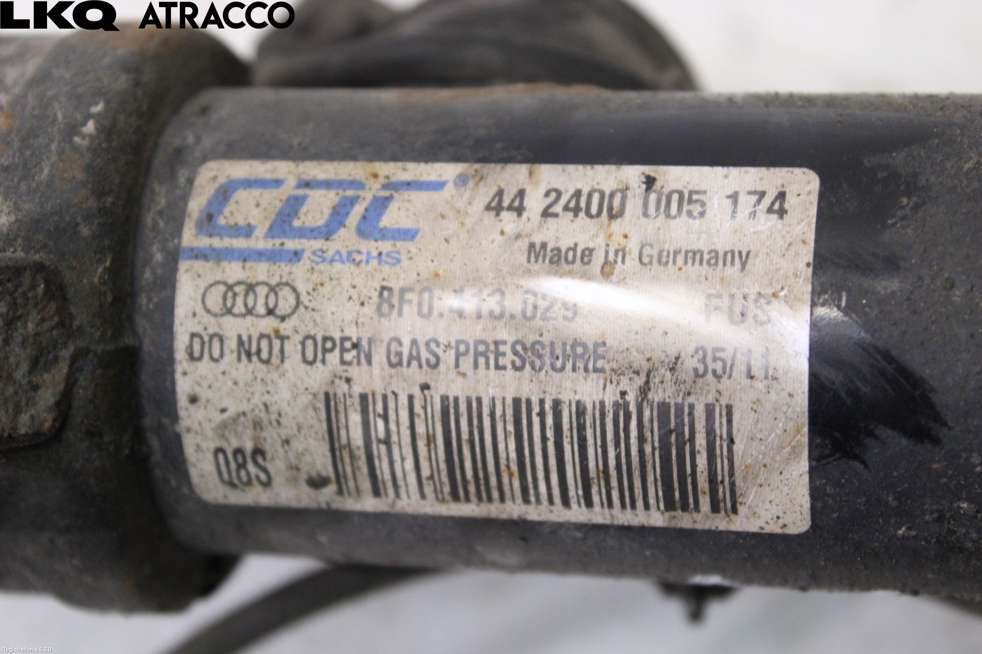 Audi S5 07- Fjærbein Foran Venstre