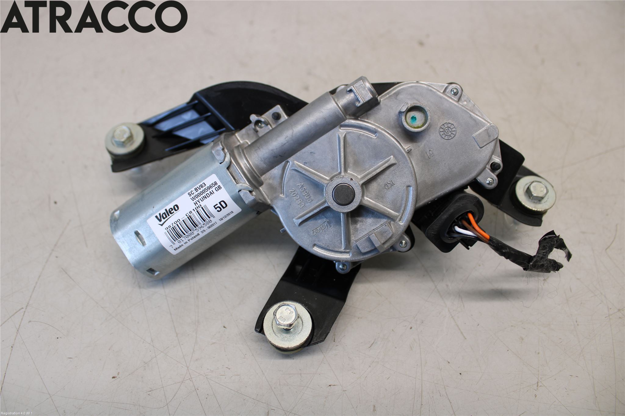 Hyundai i20 GB 15-20 Viskermotor Bakluke