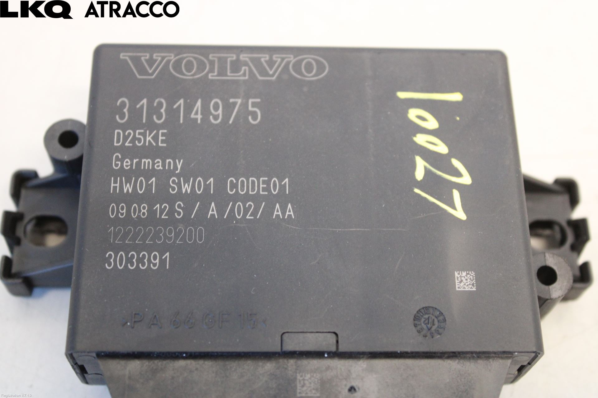 Volvo V40 12-19 Styreenhet Parkering