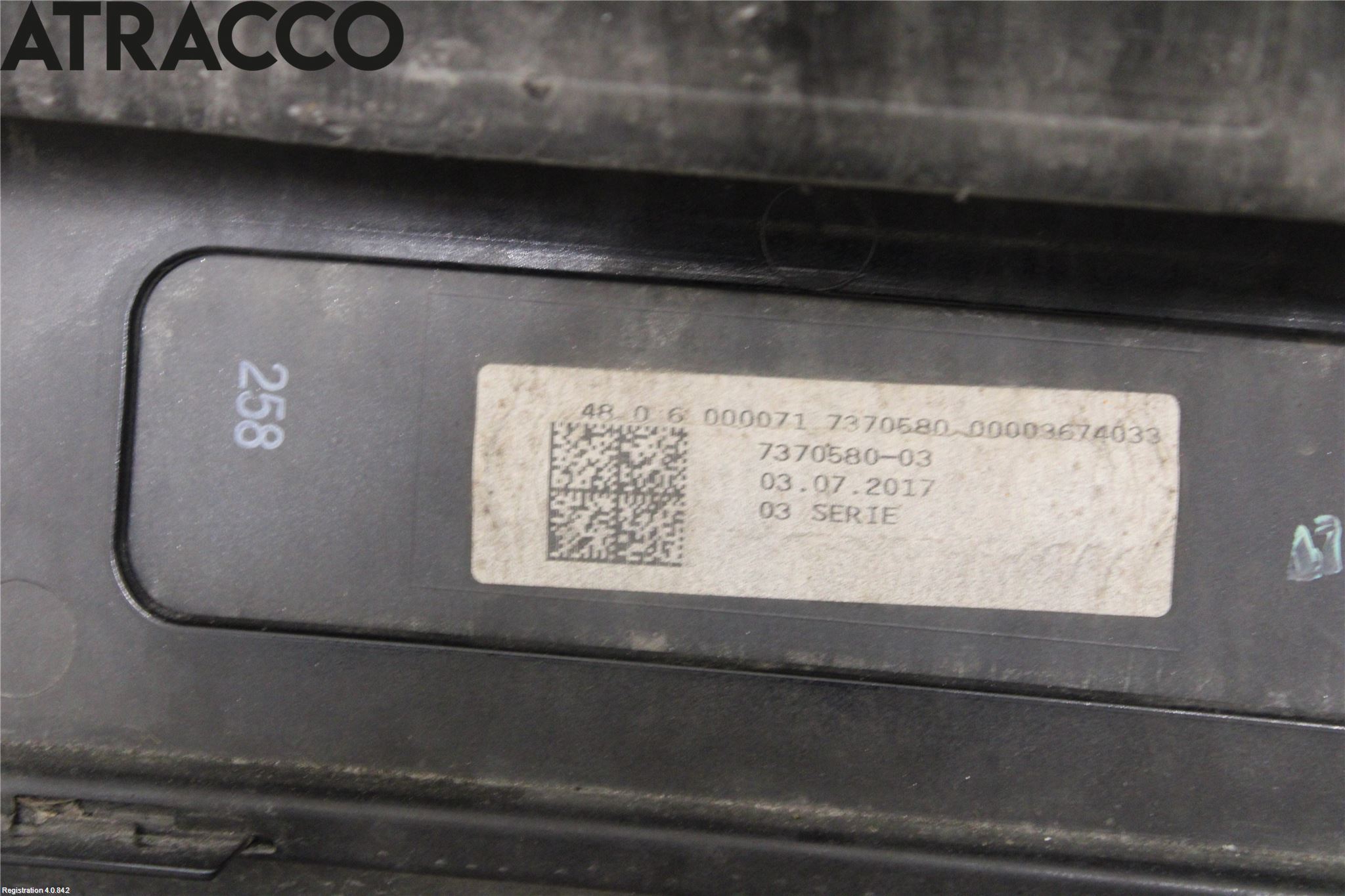 BMW i3 I01 13-22 Støtfanger Bak