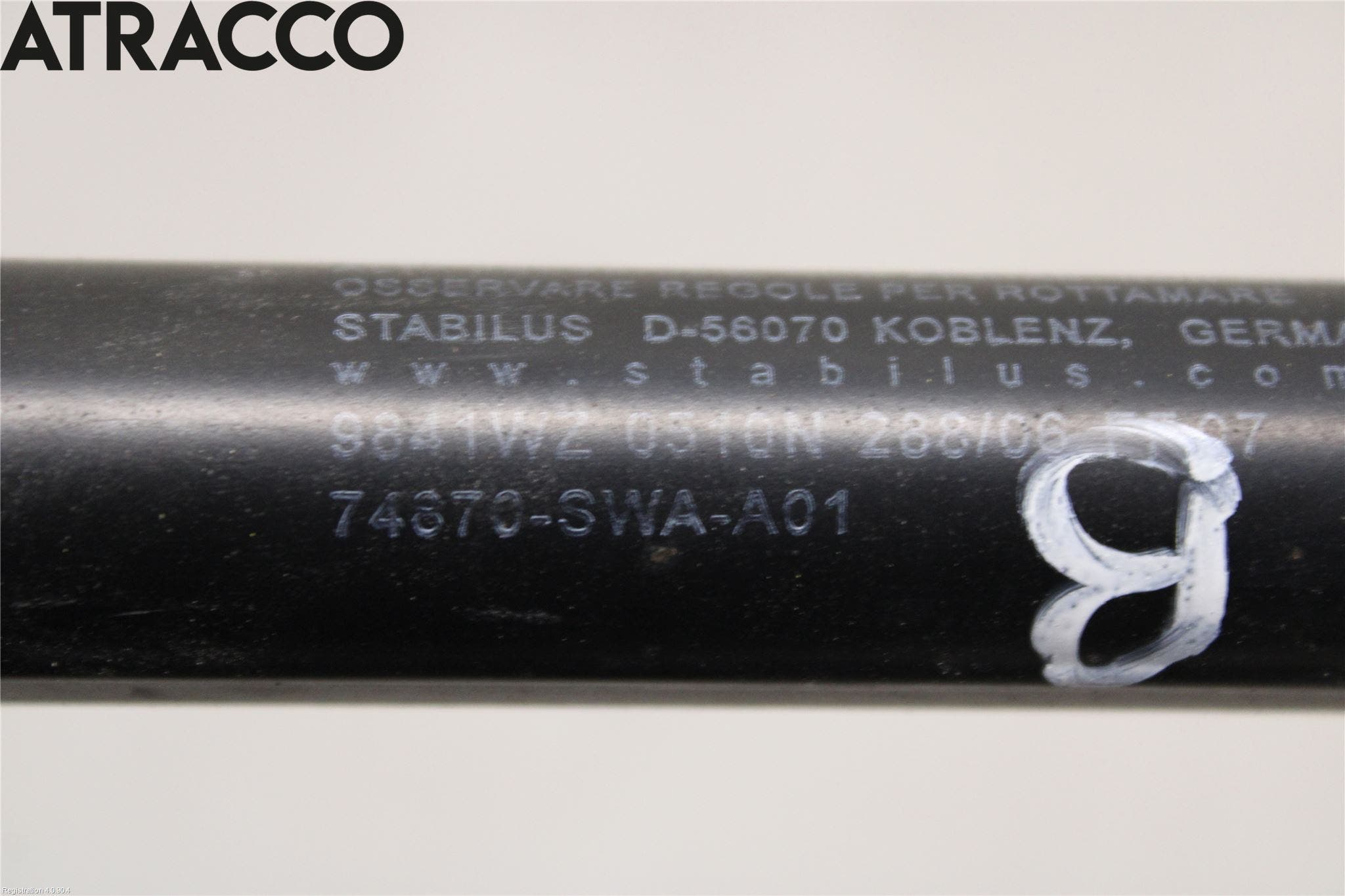 Honda CR-V 07-12 Bakluke Demper-Gassfjær