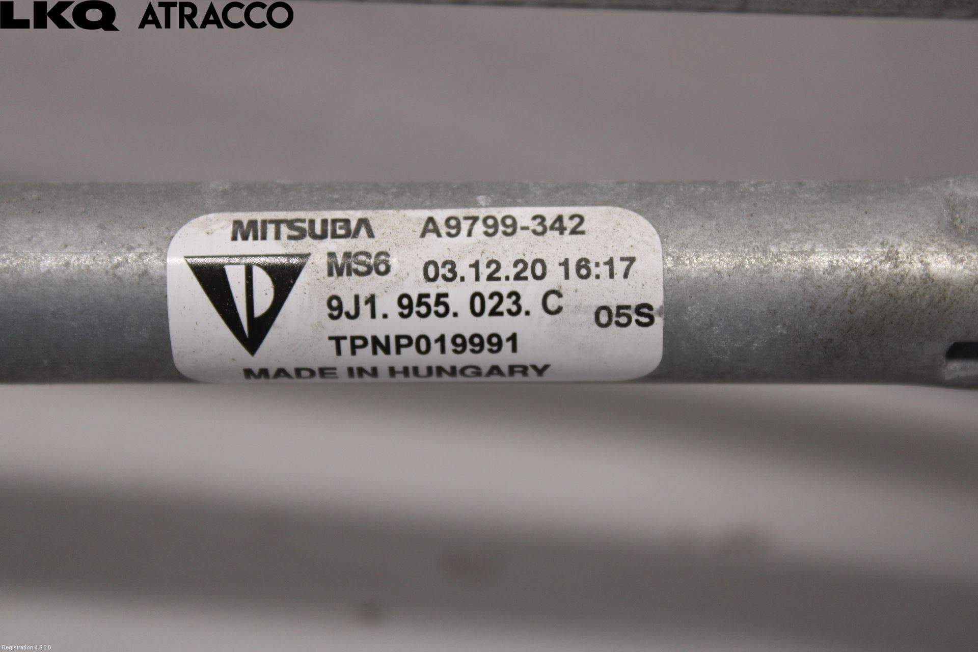 Porsche TAYCAN 20- Viskermotor Frontrute