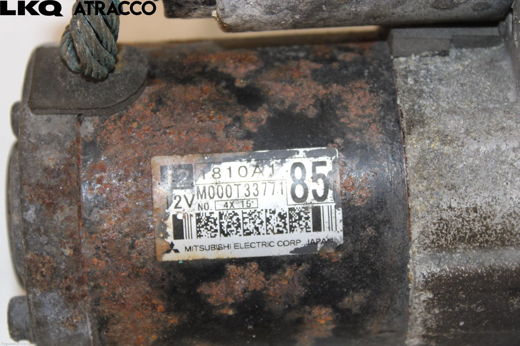 Mitsubishi ASX 10-22 Startmotor Diesel