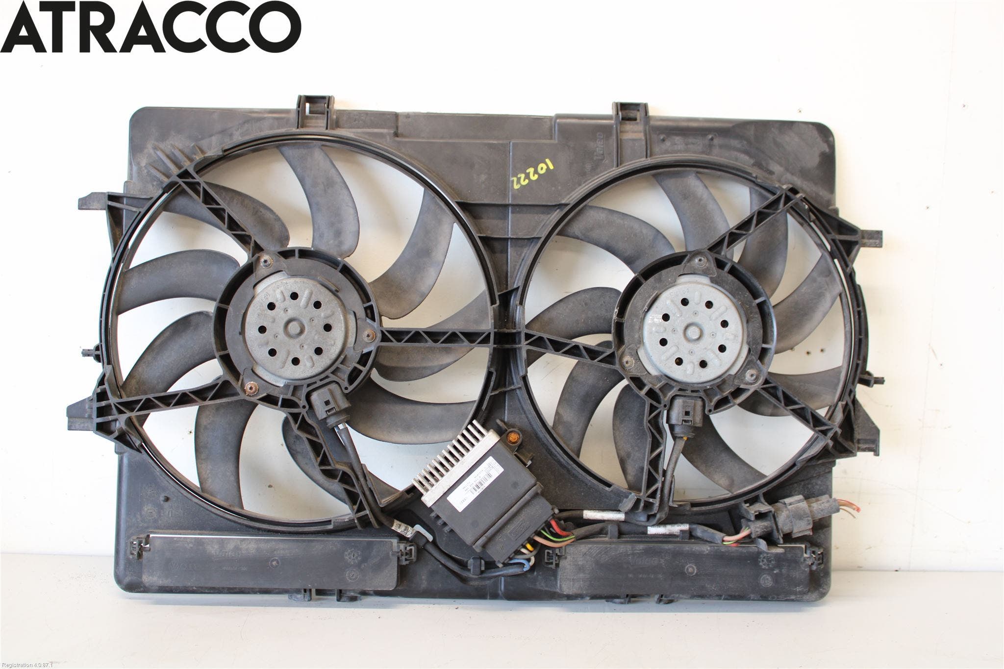 Audi A4/S4 08-11 Kjølevifte Elektrisk