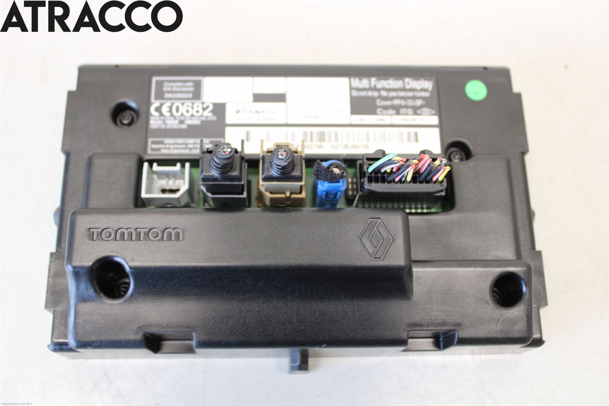 Renault ZOE/E-TECH 13- Multifunktionsdisplay