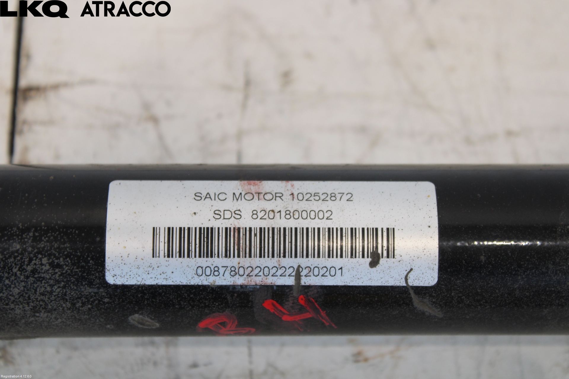 MG MARVEL R 22- Drivaksel Bak Kompl Høyre