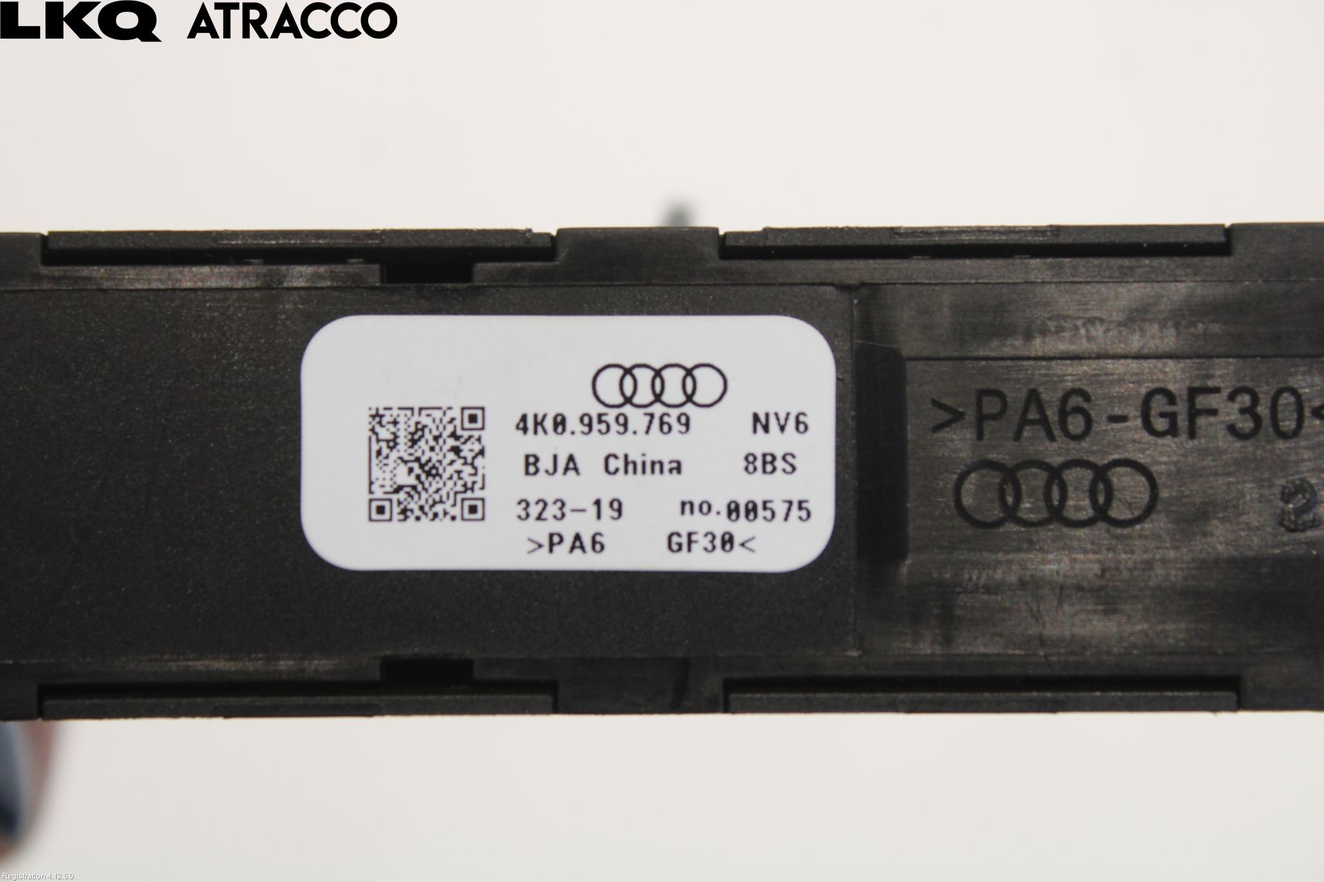 Audi E-TRON, S GE 19- Bryter Sete Regulering