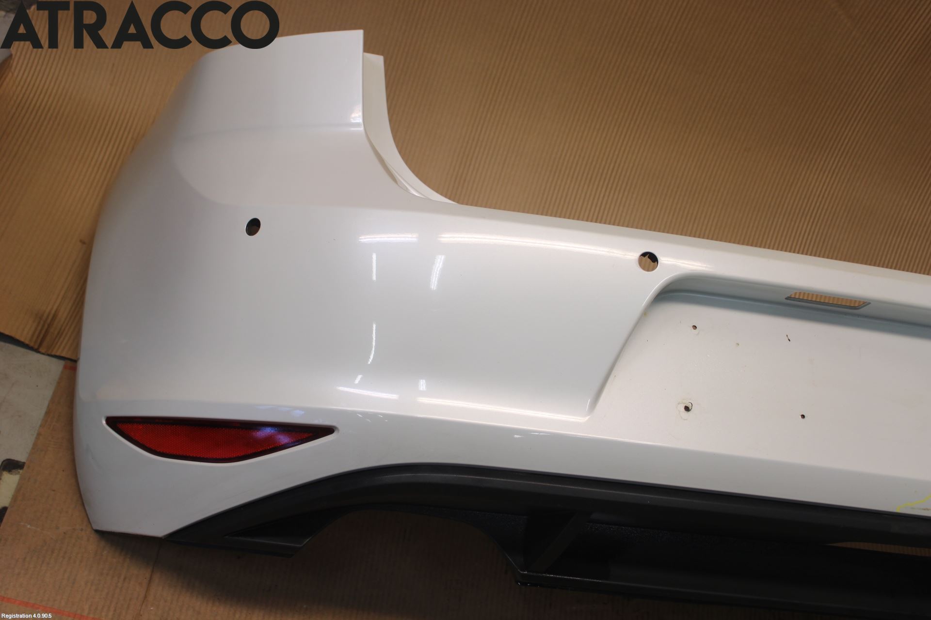 Volkswagen VW GOLF / E-GOLF VII 13-20 Støtfanger Bak Overtrekk