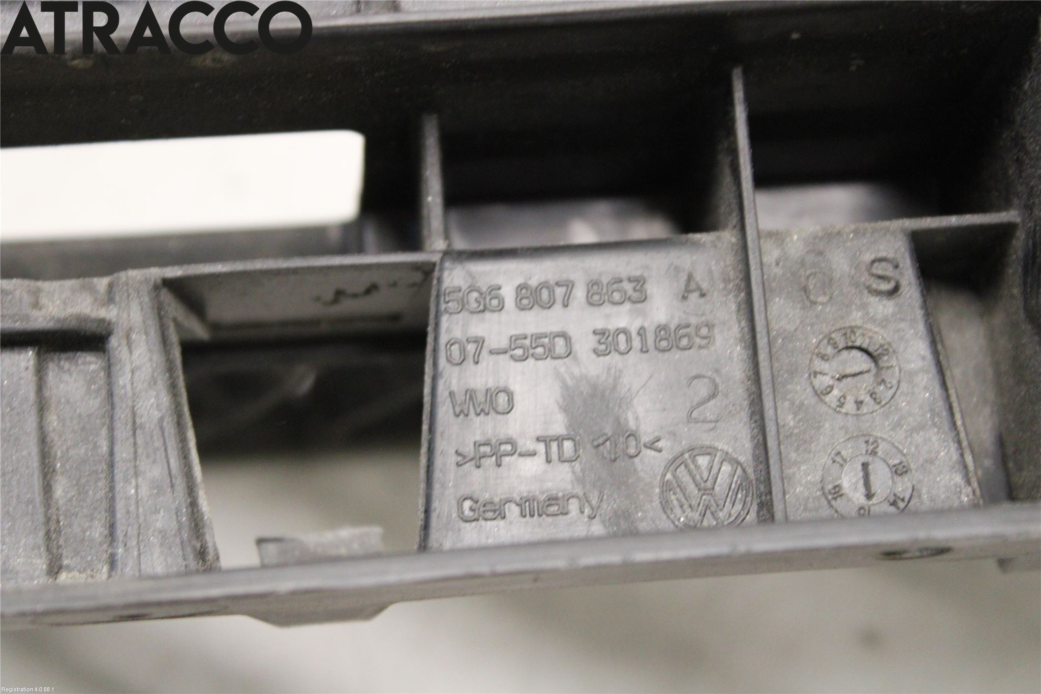 Volkswagen VW GOLF / E-GOLF VII 13-20 Støtfanger Bak Deform Element