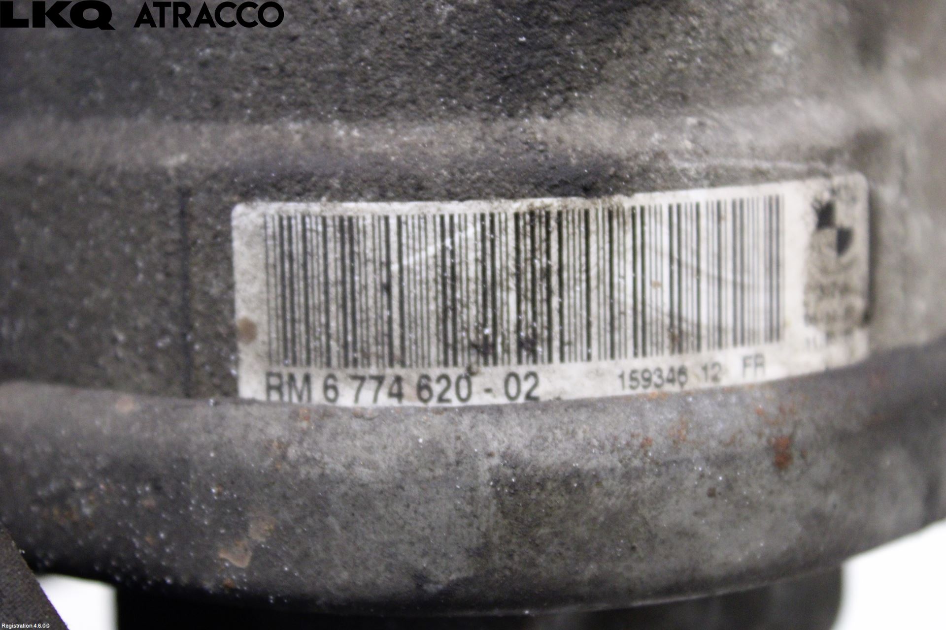 BMW 5 E60/61 Sed/Tou 02-10 Motor Feste Stål-Alu