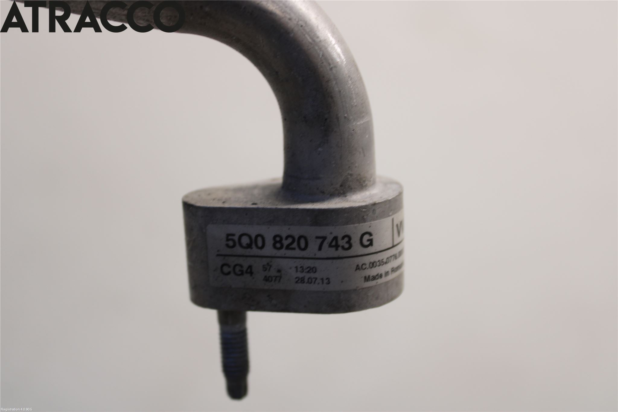 Volkswagen VW GOLF / E-GOLF VII 13-20 Varme Ac Slange - Rør