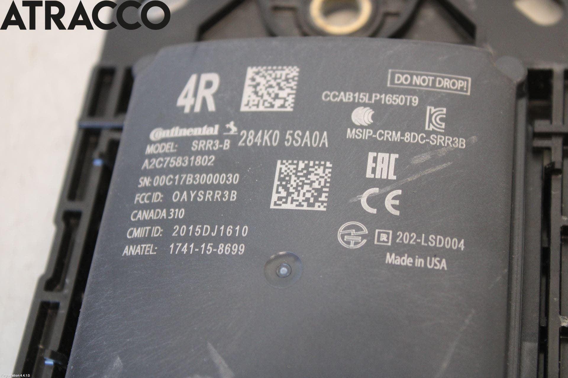 Nissan LEAF 18- Sensor Kollisjonsbeskyttelse