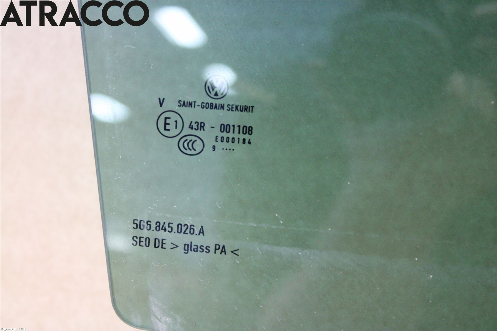 Volkswagen VW GOLF / E-GOLF VII 13-20 Dørrute Bak Høyre 4Dørs