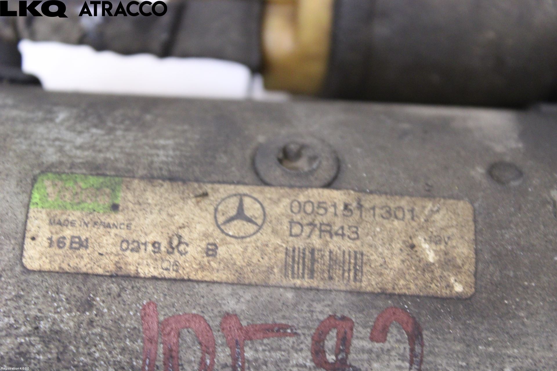 Mercedes-Benz MB VITO/VIANO (W639) 04-14 Startmotor Diesel