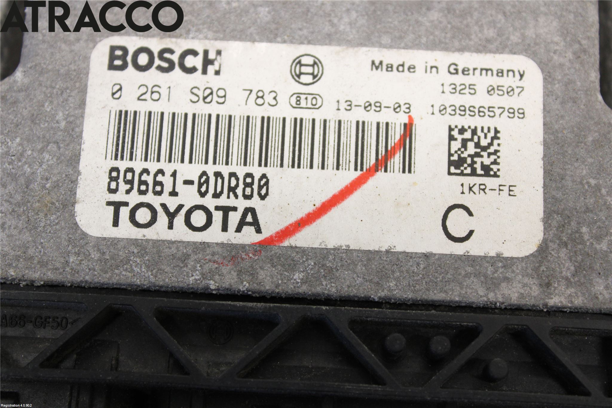 Toyota YARIS XP130 12-14 Styreenhet Innsprøytning