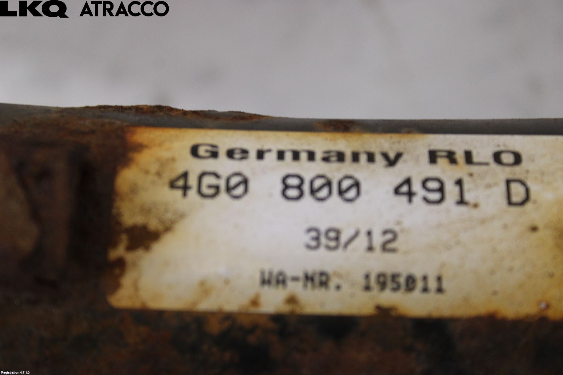 Audi A6 ALLROAD 12-18 Tilhengerfeste