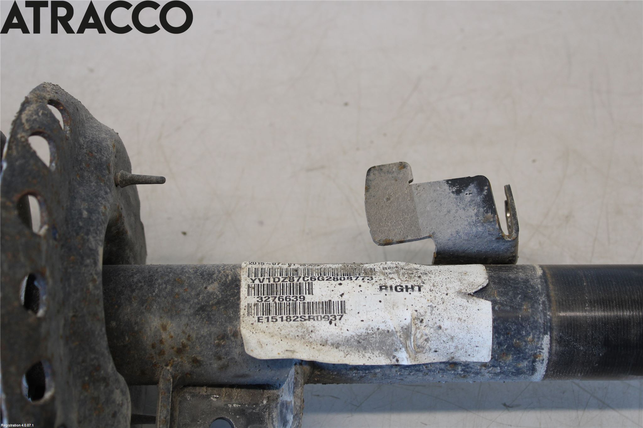 Volvo XC60 09-13 Fjærbein Foran Høyre