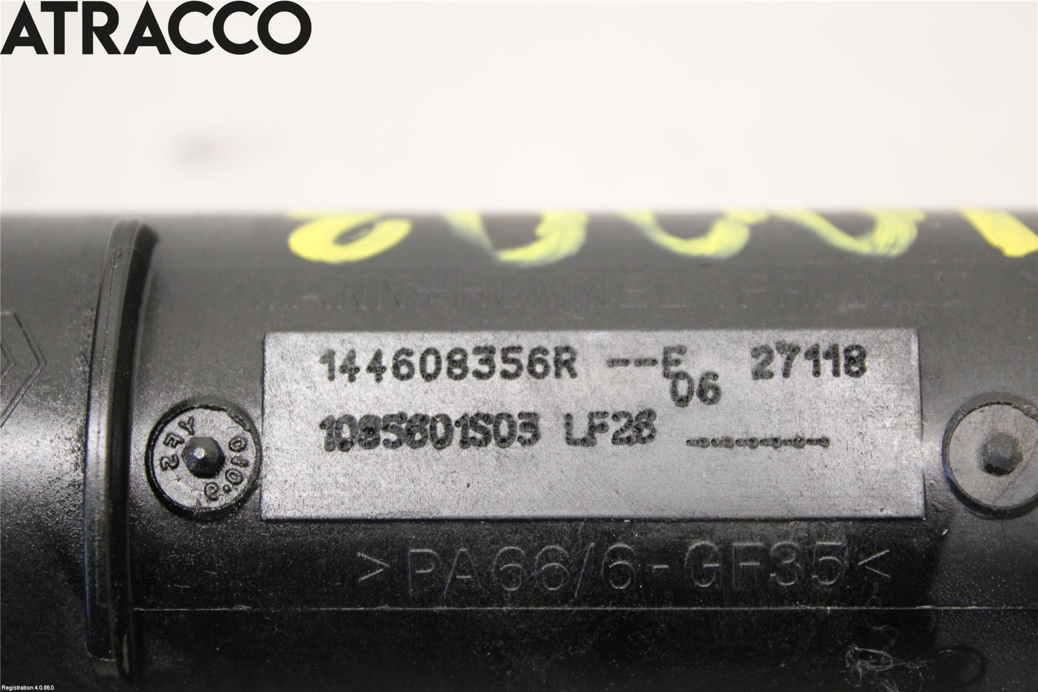 Renault KANGOO II 15-21 Intercooler Rør-Slange