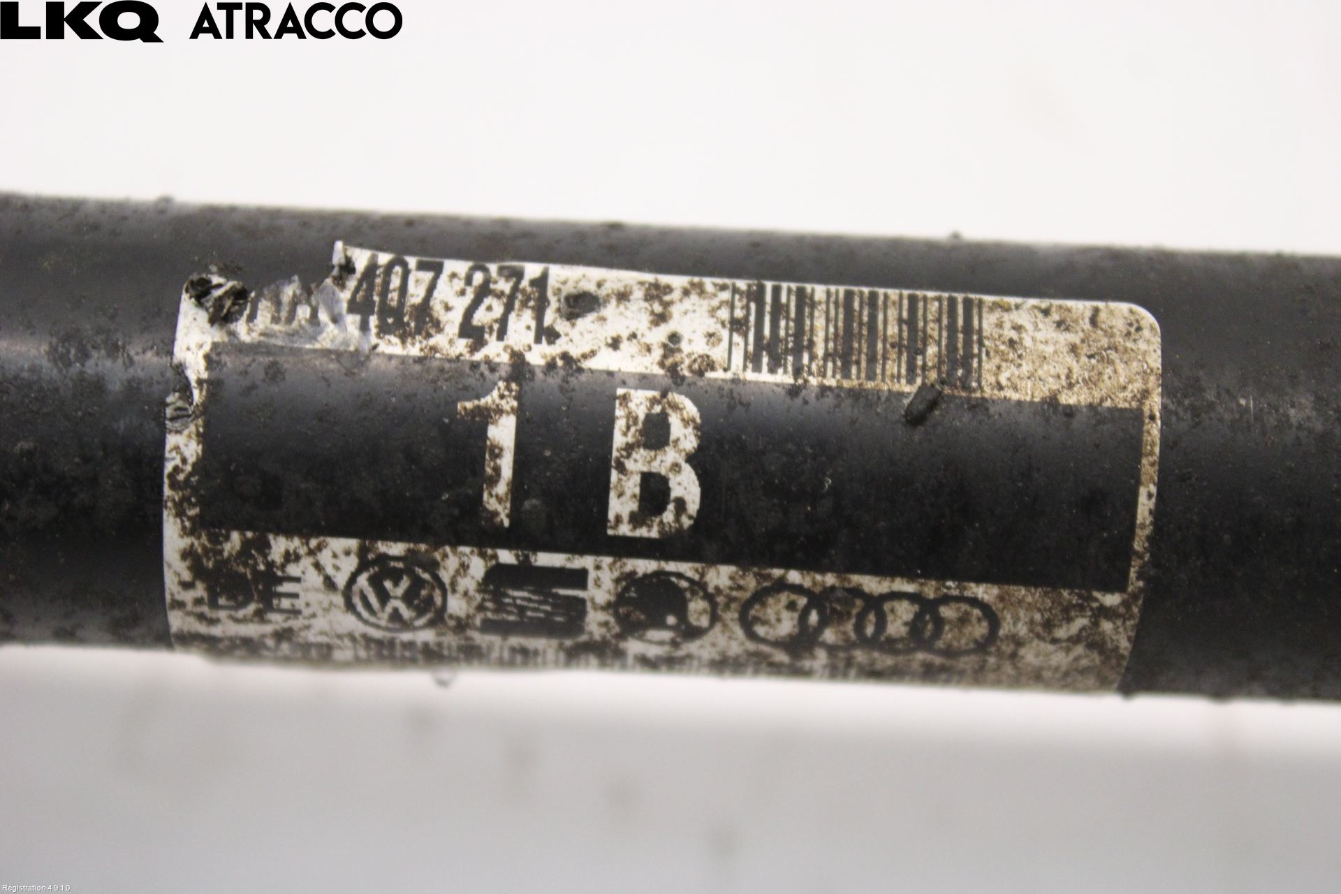 Volkswagen VW CADDY 16-20 Drivaksel Foran Kompl Venstre