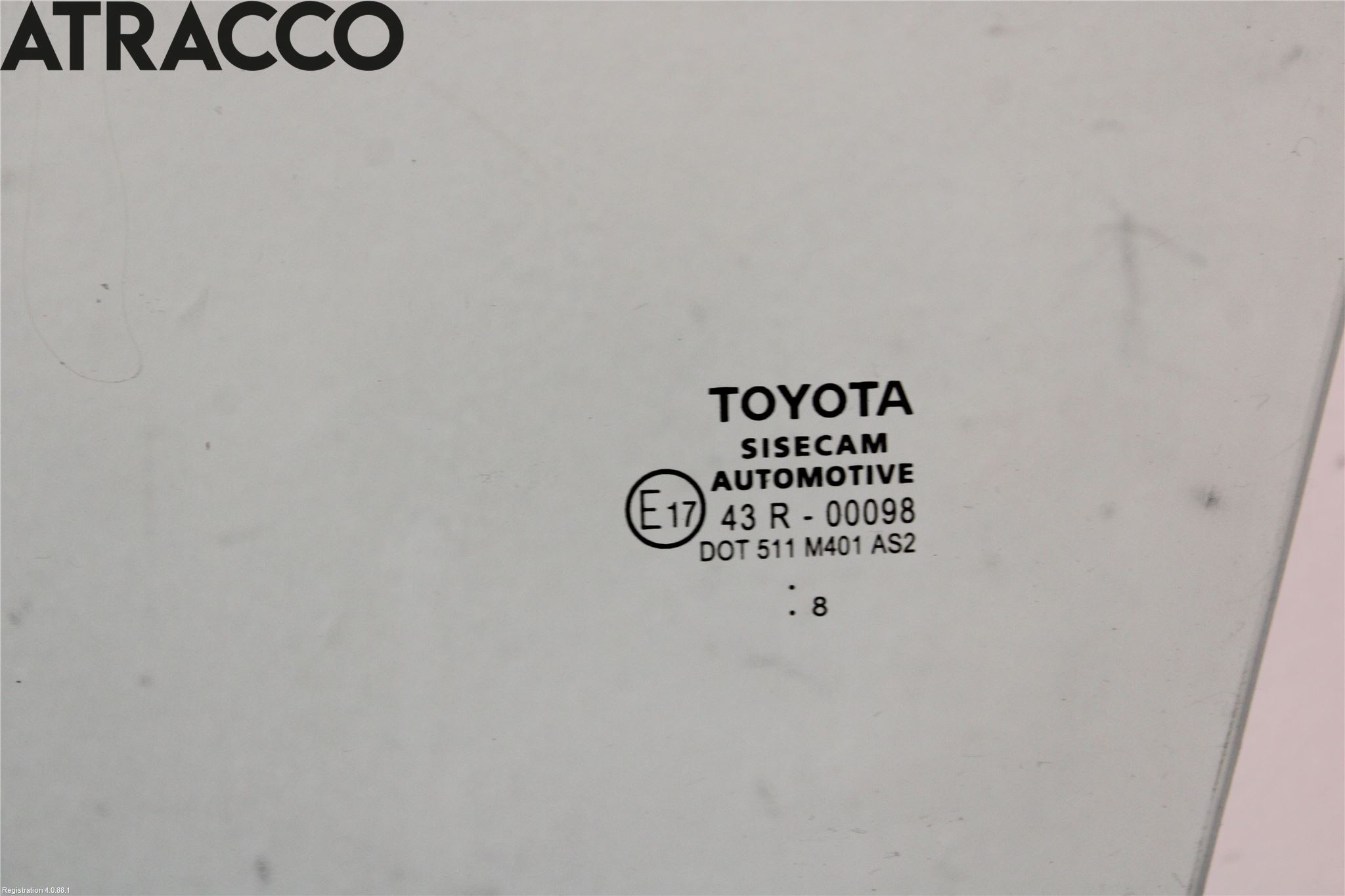 Toyota C-HR 16-23 Dørrute Foran Venstre 4 Dørs