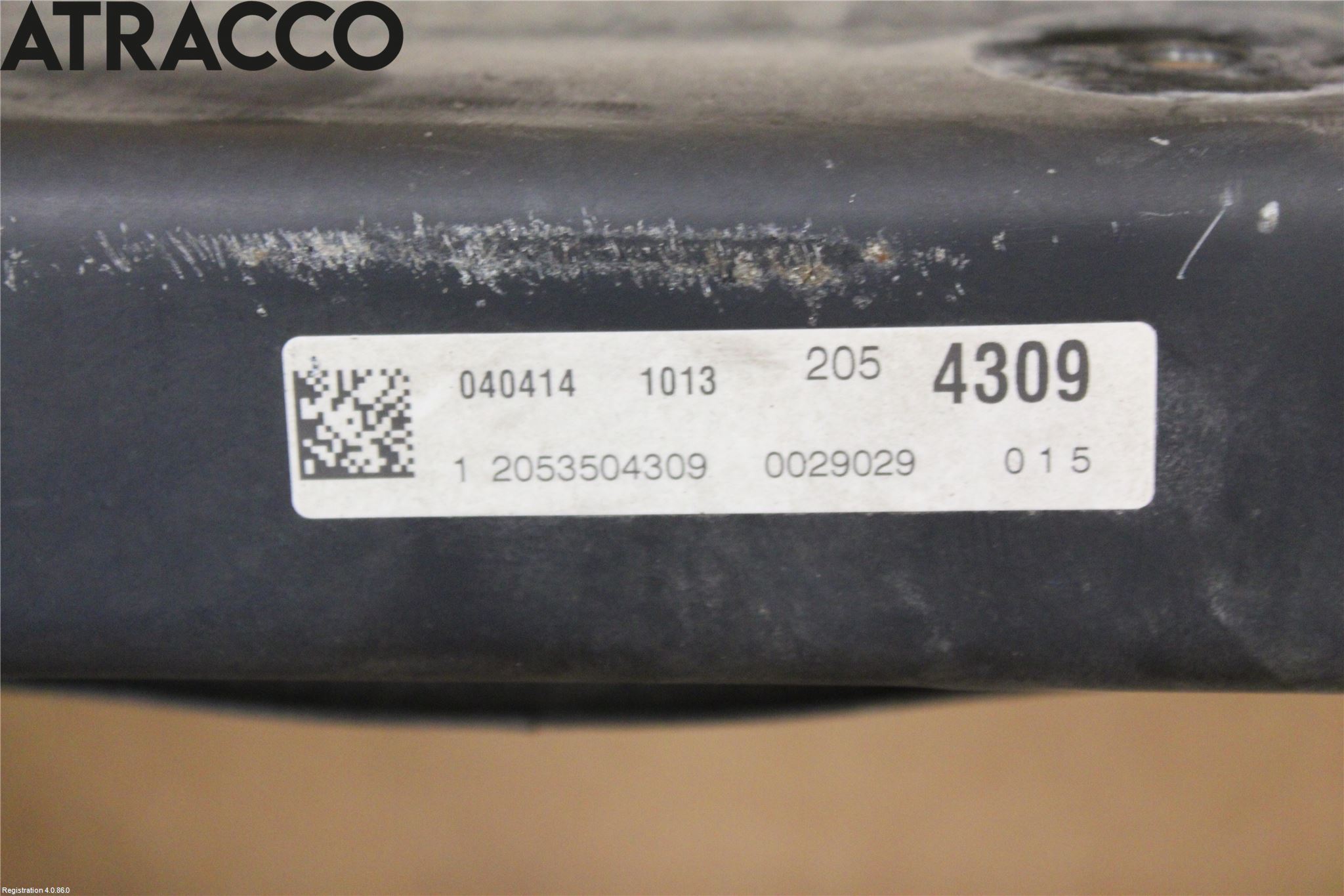 Mercedes-Benz MB C-KLASS (W205) 14-21 Bakaksel Feste Travers-Ramme