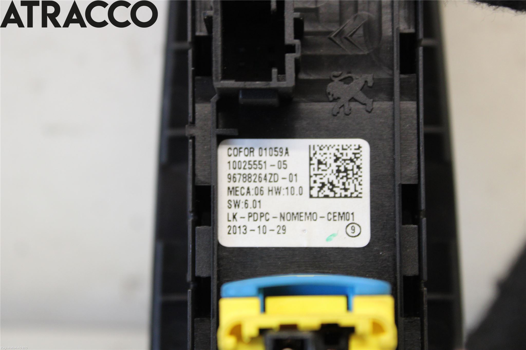 Peugeot 308 14-21 Bryter Vindusheis