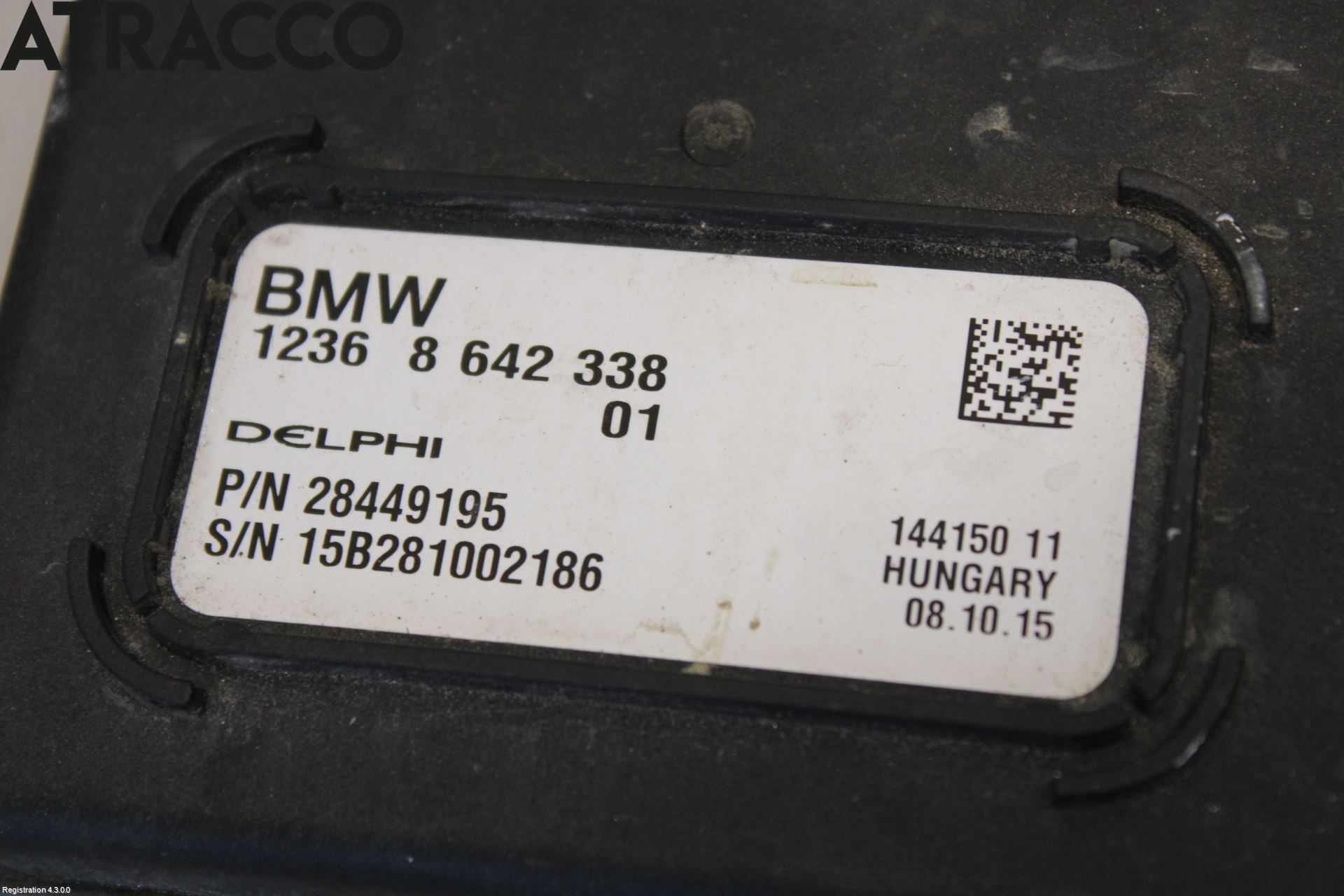 BMW i3 I01 13-22 Styreenhet Øvrig