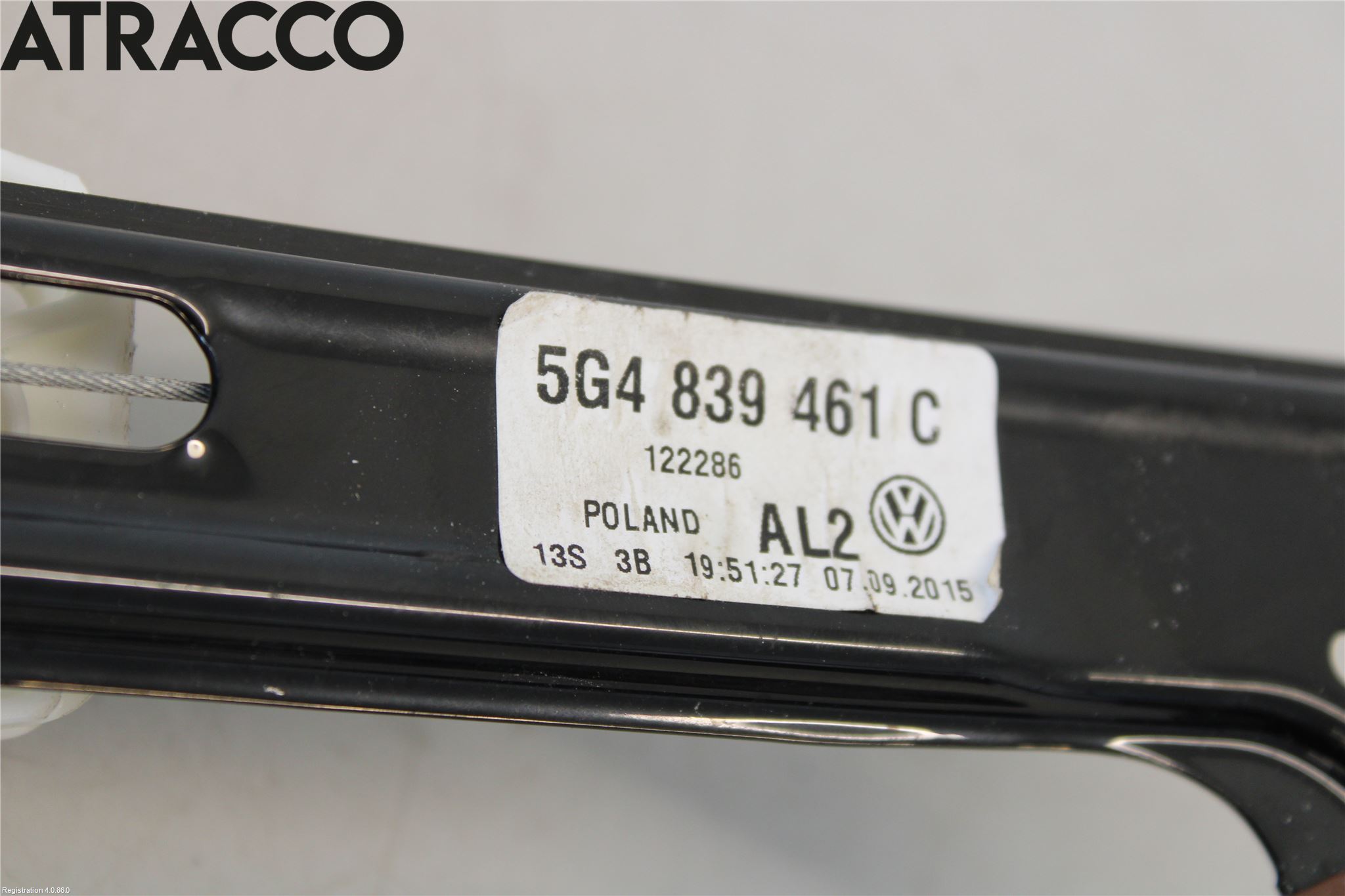 Volkswagen VW GOLF / E-GOLF VII 13-20 Vindusheis