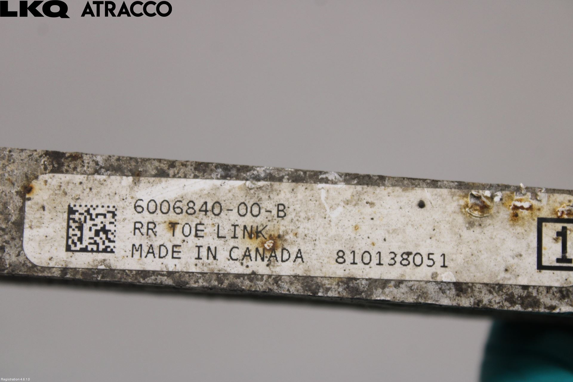 Tesla MODEL S 13- Bærearm Bak Høyre Øvre