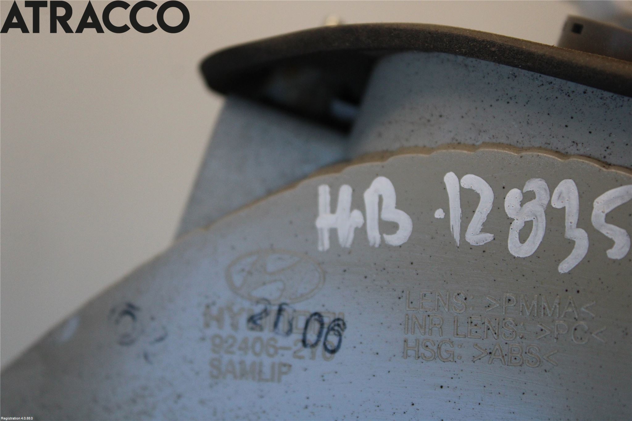 Hyundai ix35 Baklykt Høyre  På Luke(Indre)