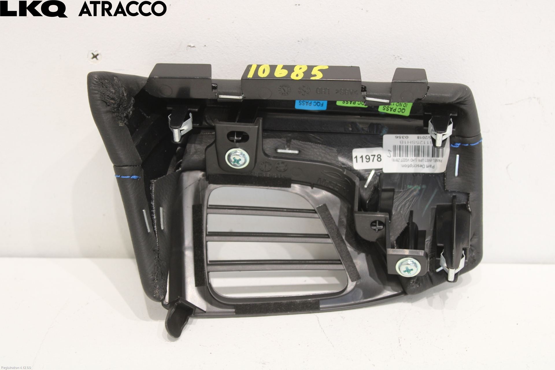 Nissan LEAF 18- Dashbord Kanal - Dyse