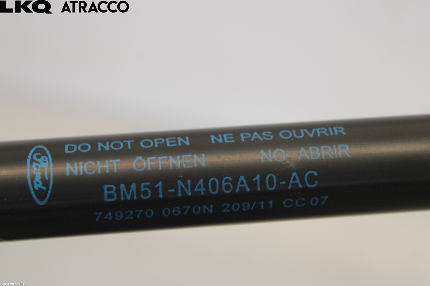 Ford FOCUS 11-14 Bakluke Demper-Gassfjær