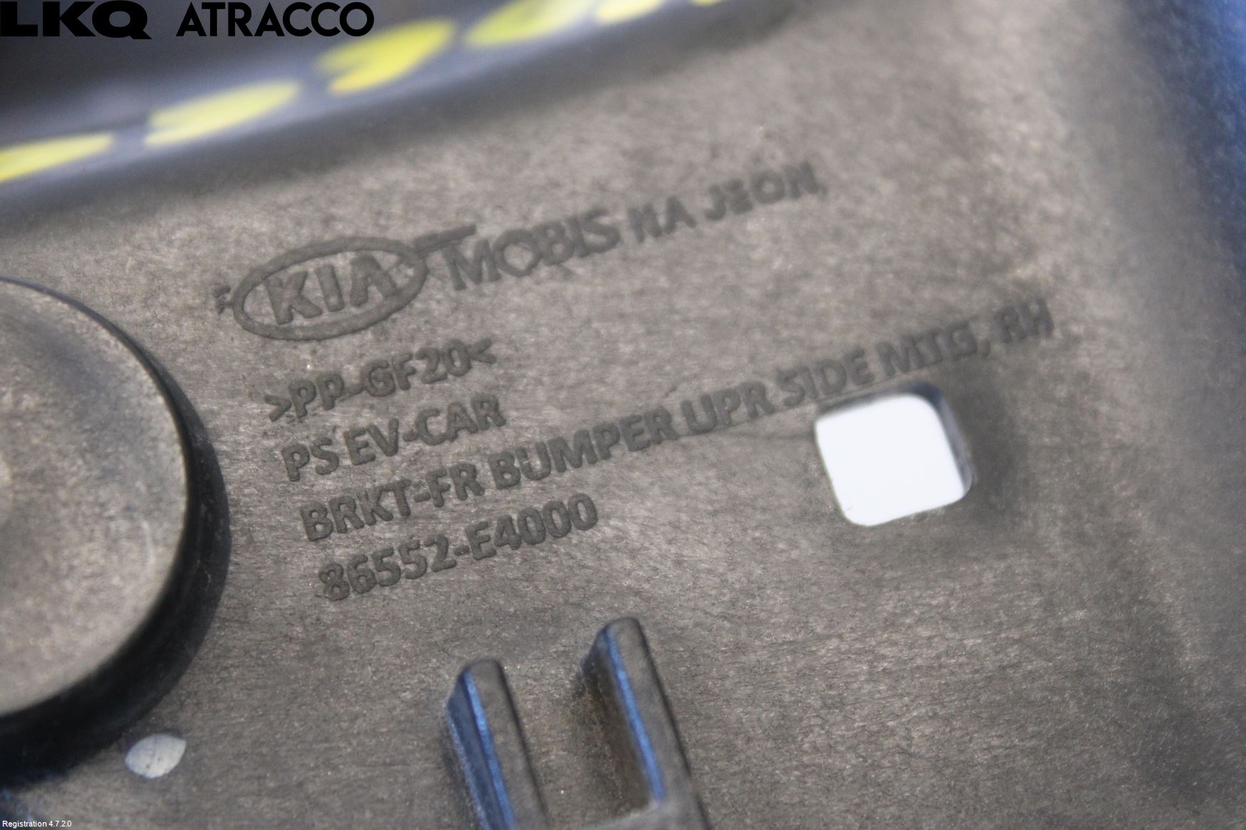 Kia SOUL 09- Støtfangerfeste Foran Høyre