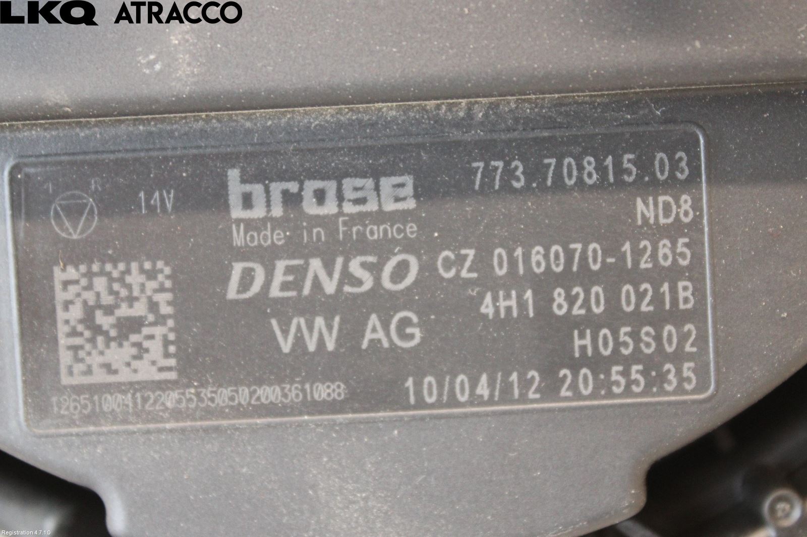 Audi A6 ALLROAD 12-18 Varmeapparat Viftemotor