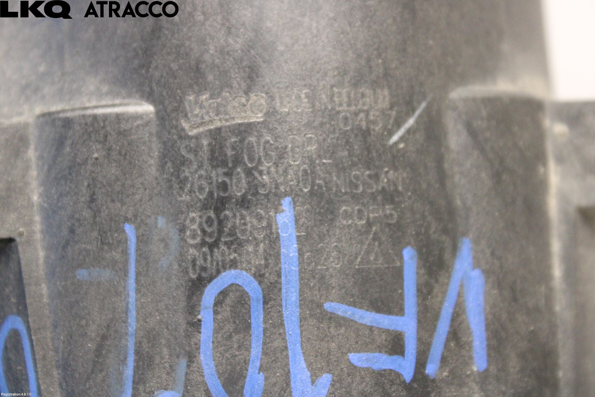 Nissan LEAF 11-17 Frontlykt-Kurve-Tåkelys