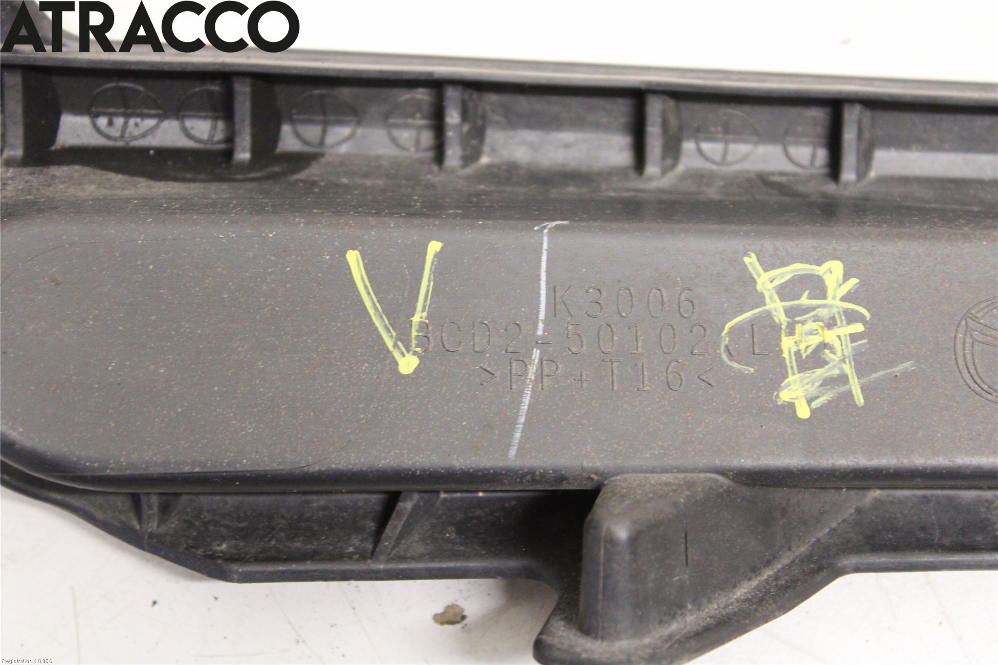 Mazda 5 05-10 Støtfanger Foran Plastdeksel