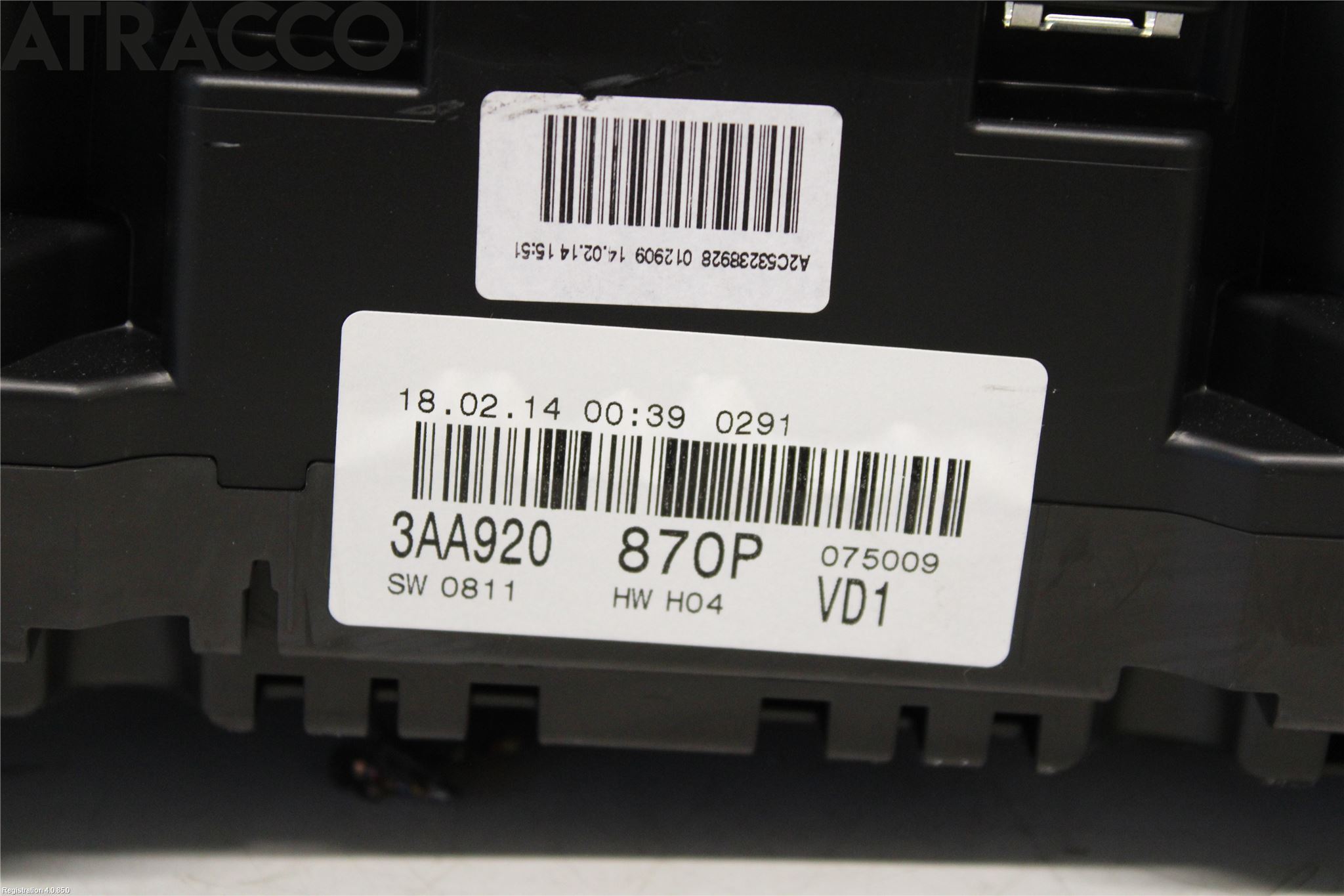 Volkswagen VW PASSAT 11-14 Instr Kombinert