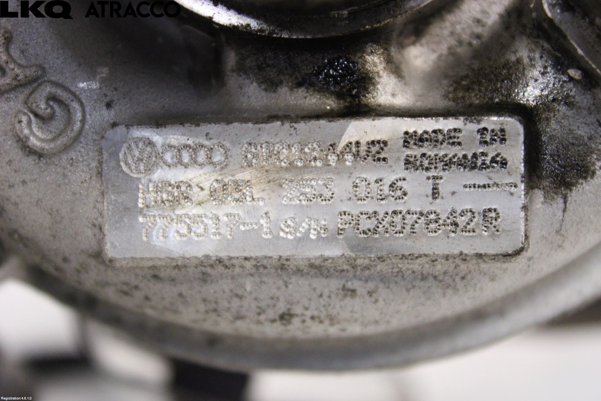 Volkswagen VW GOLF VI 09-13 Turboaggregat