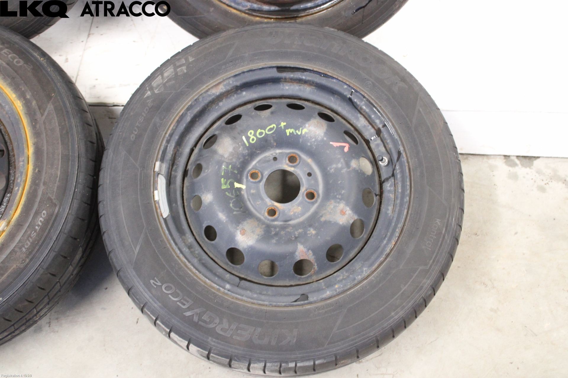 Renault ZOE/E-TECH 13- Dekk Sommer På Stål Felg 4Stk