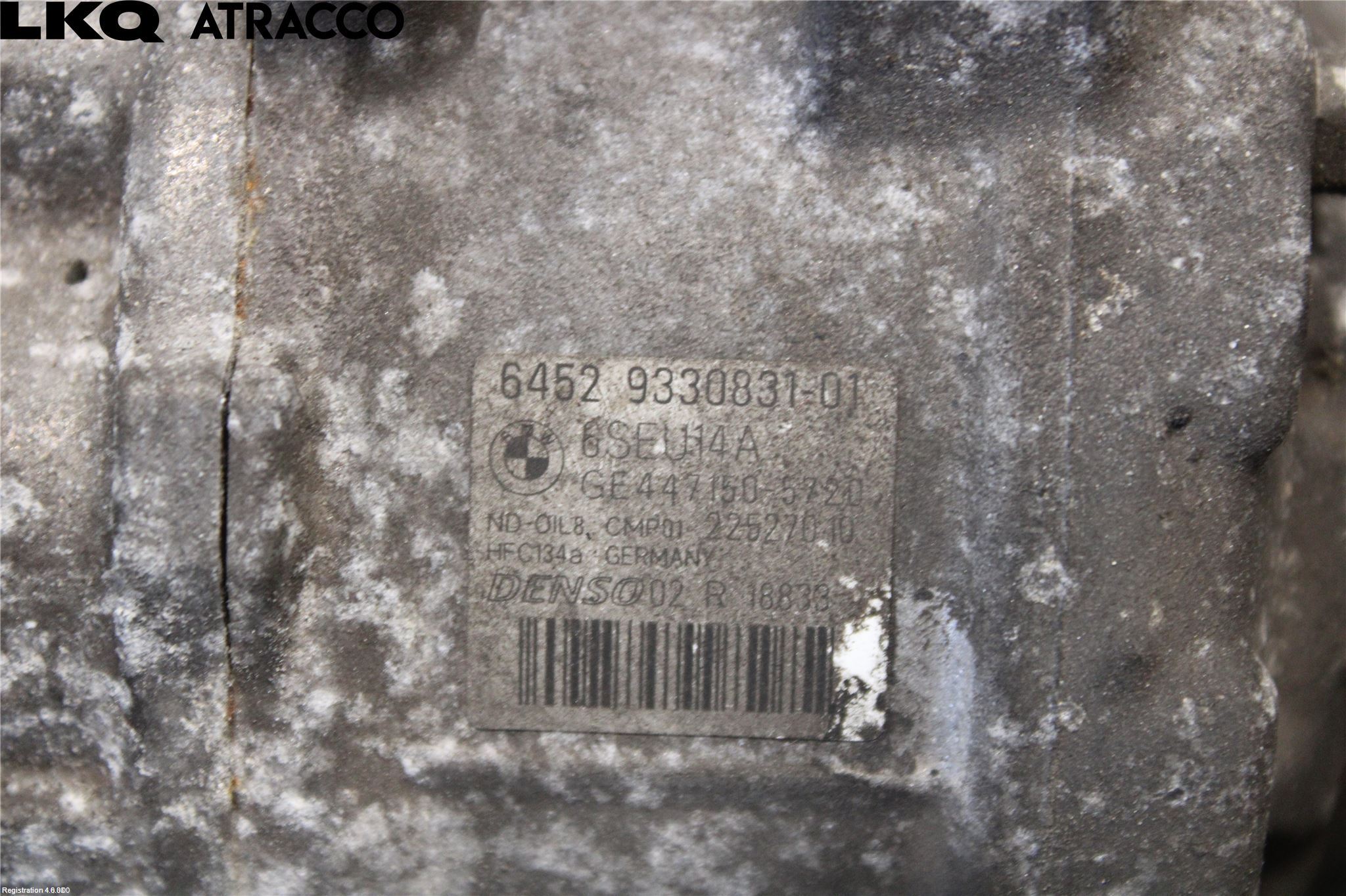 BMW 3 F30/F31/F80 12-19 Varme Ac Kompressor