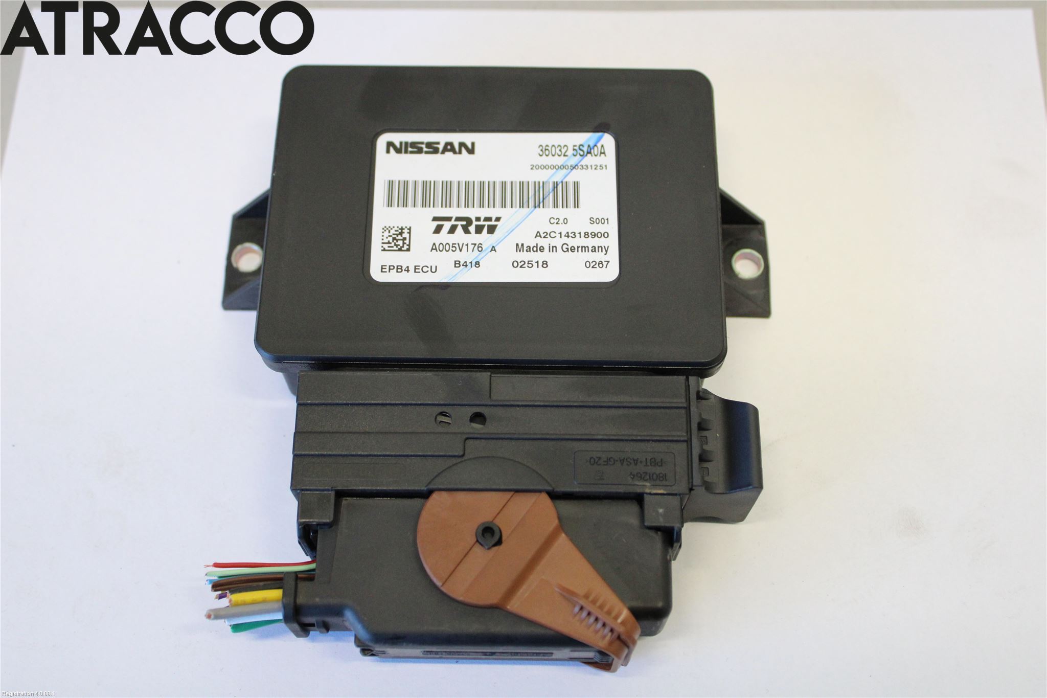 Nissan LEAF 18- Styreenhet Parkering