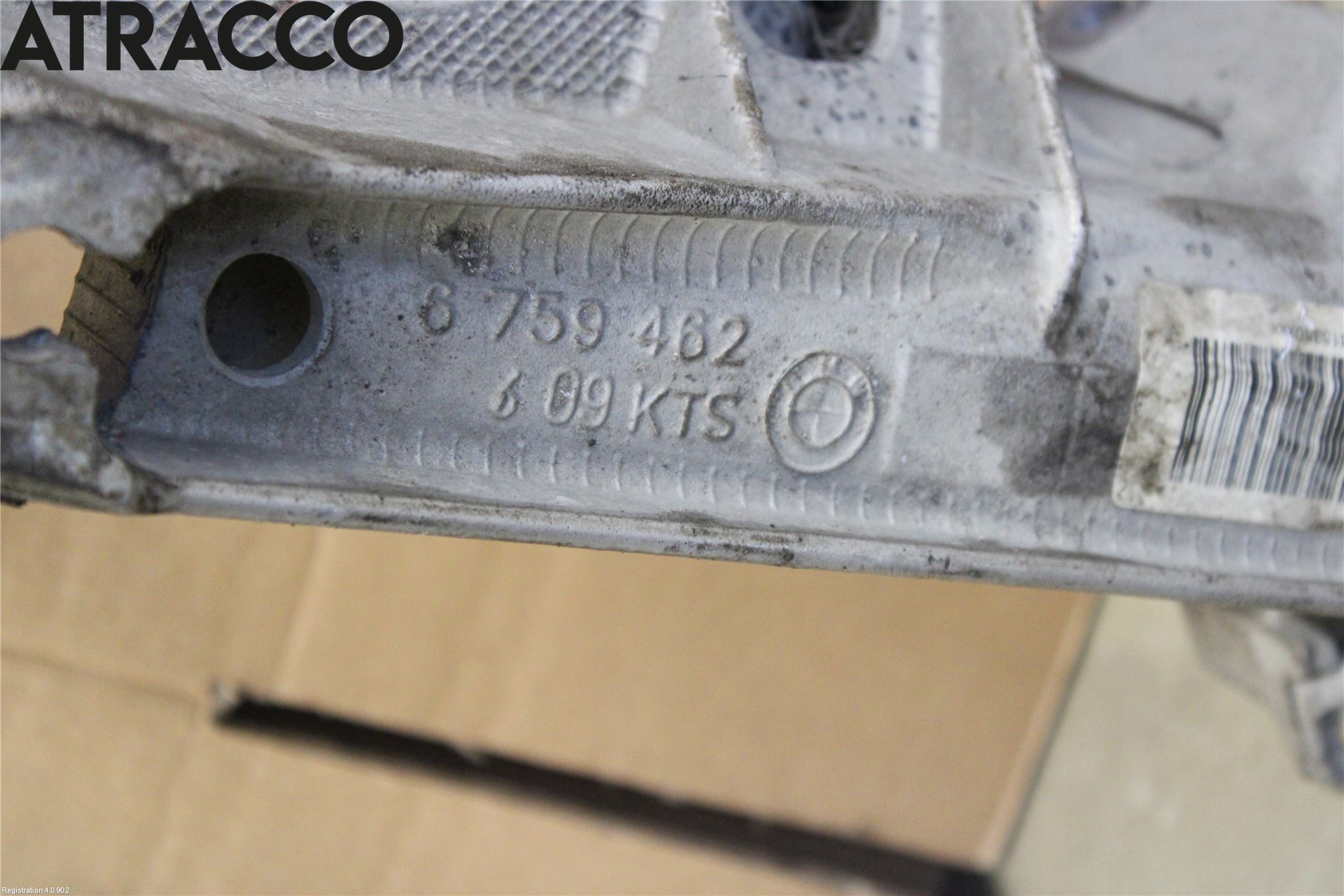 BMW 5 E60/61 Sed/Tou 02-10 Forstillingsbjelke(Tvergående)