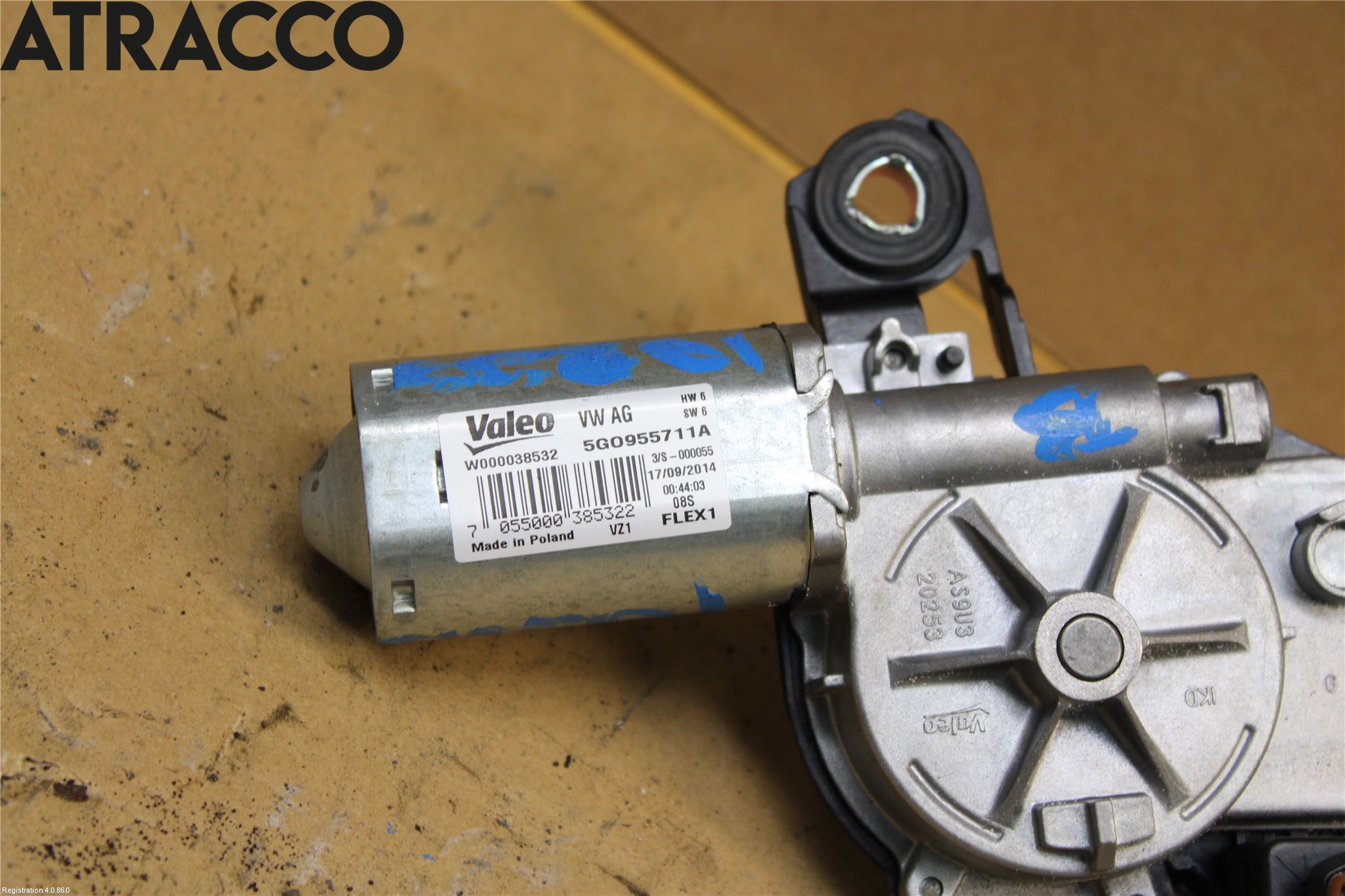 Volkswagen VW GOLF / E-GOLF VII 13-20 Viskermotor Bakluke