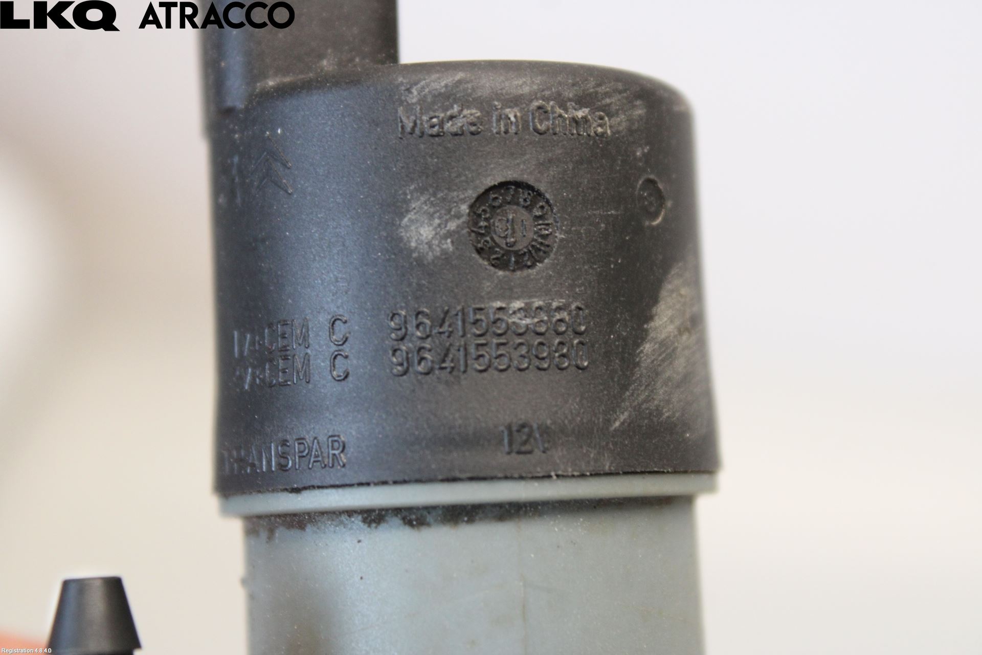 Nissan QASHQAI 10-14 Spylerpumpe Frontrute