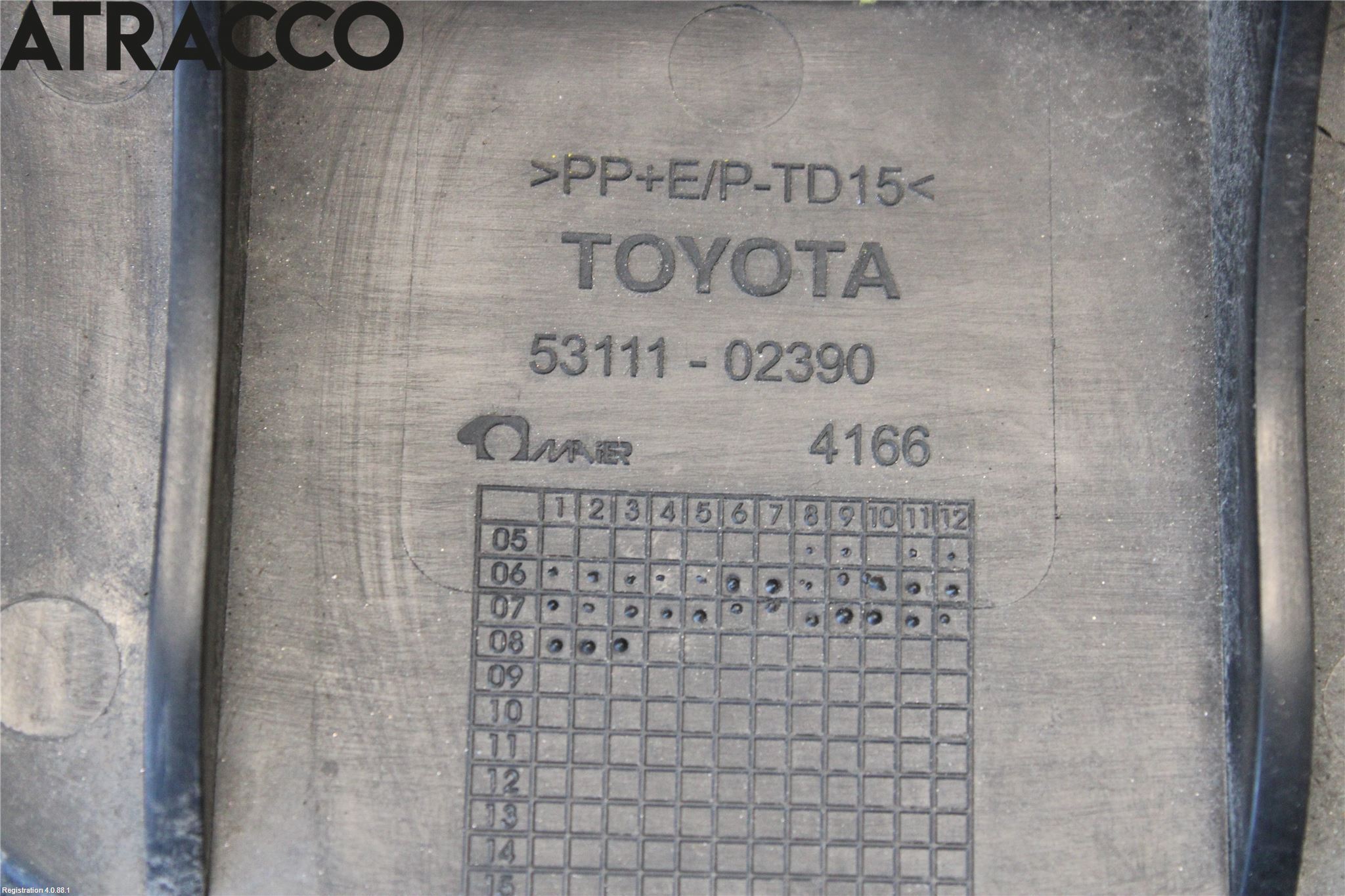 Toyota AURIS 10-12 Grill Komplett