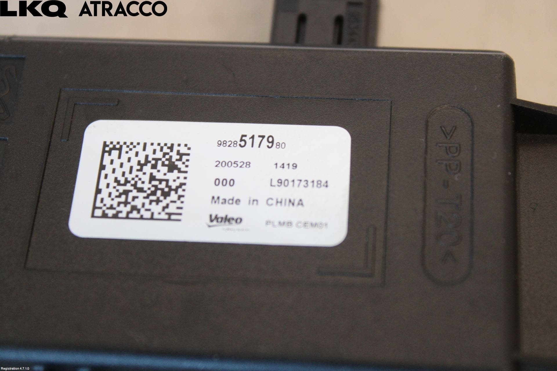 Peugeot 208/E-208 20- Styreenhet Øvrig