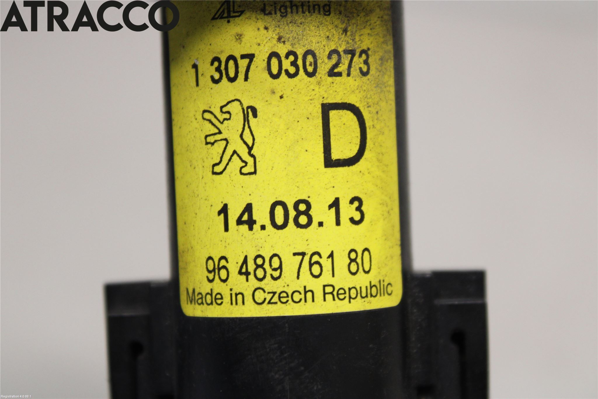 Peugeot 407 Spylerdyse Frontlykter