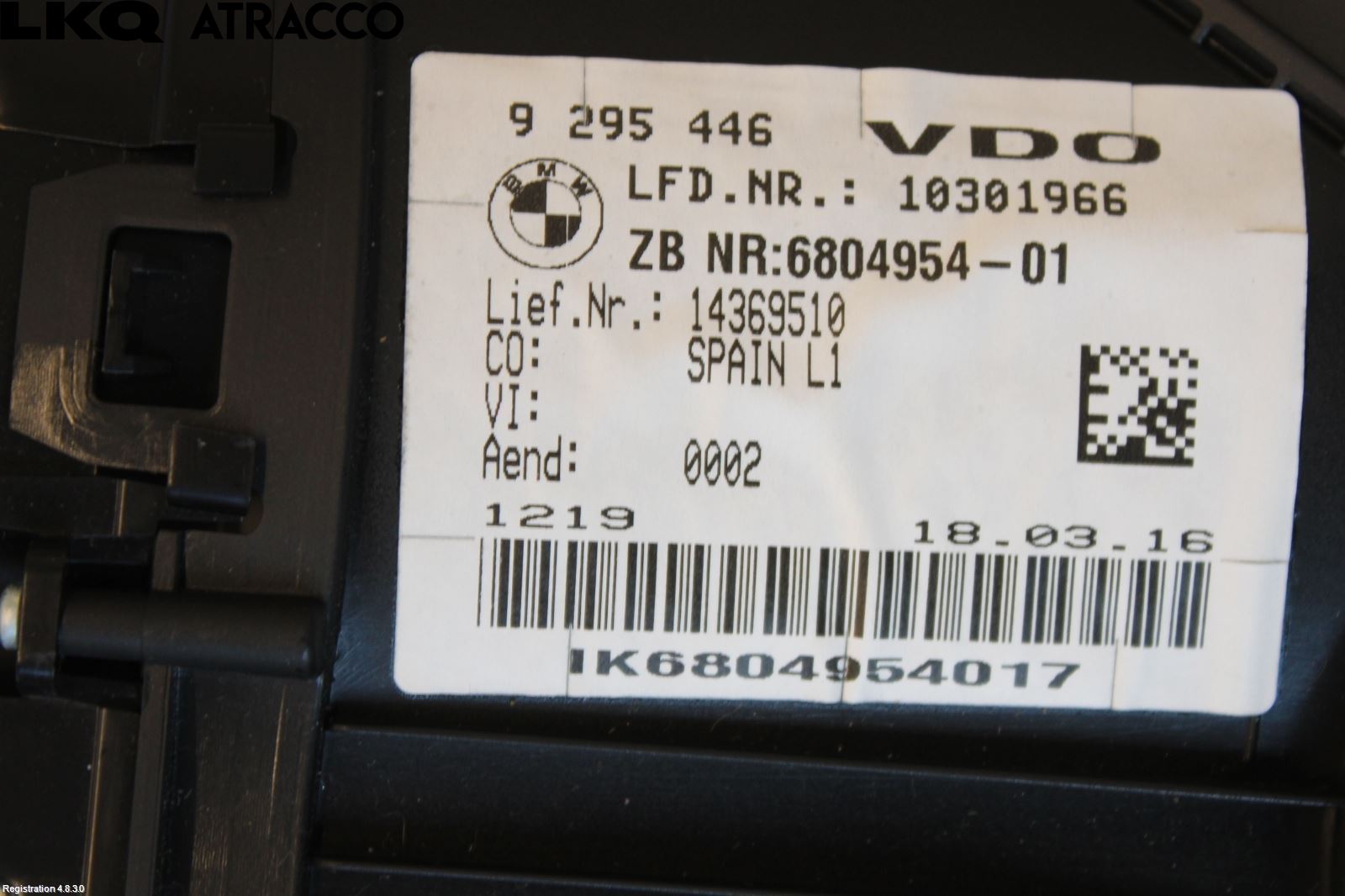 BMW 2 F45 Active Tourer 14-21 Instr Kombinert