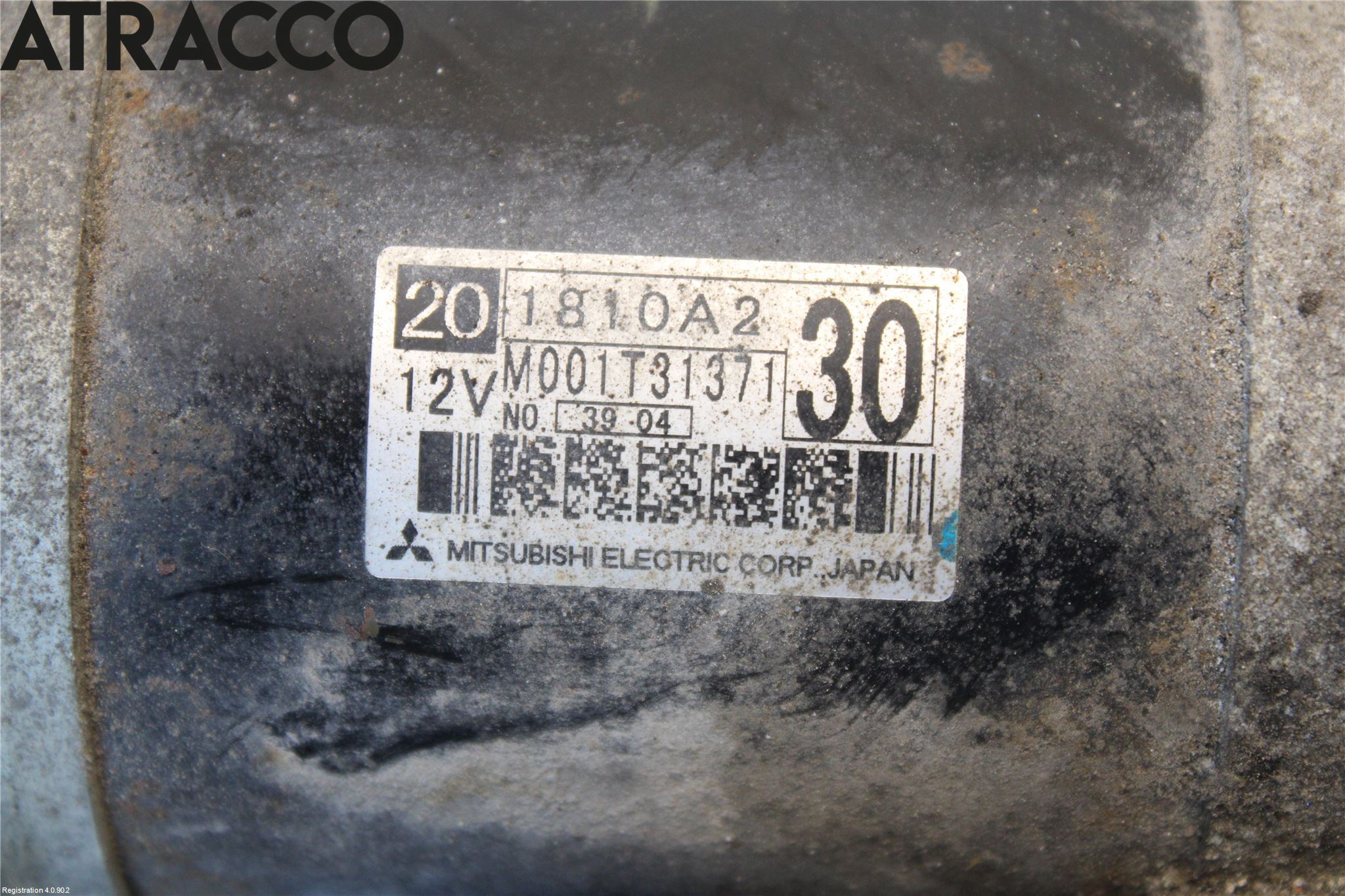 Mitsubishi ASX 10-22 Startmotor Diesel